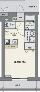 エム セレーノ【1階】の間取り