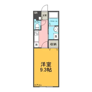 セボージャ【3階】の間取り