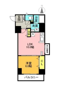 シェリーグランデ【7階】の間取り