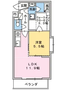 グリーンヒル タカハシIII【1階】の間取り