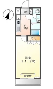 プランドール【2階】の間取り