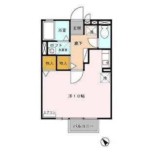 マーメゾンK【2階】の間取り