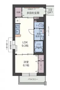 リベルダーデ【3階】の間取り