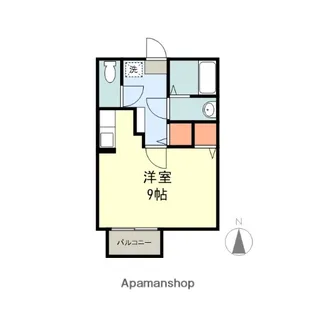 サンモール【1階】の間取り