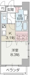 プライム三島プレイス【701号室】の間取り