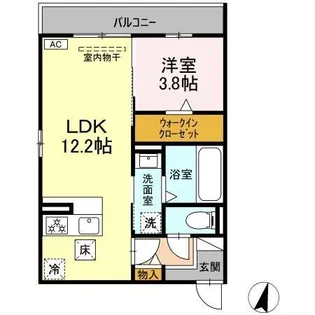 YASUNA39【1階】の間取り