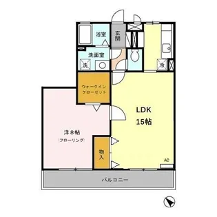 グランメール【2階】の間取り