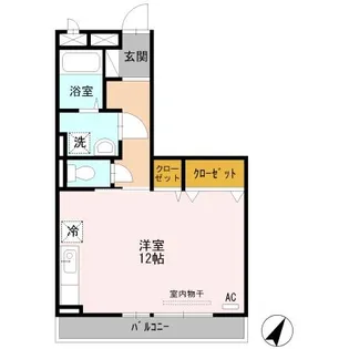 グラン ソフィア【1階】の間取り