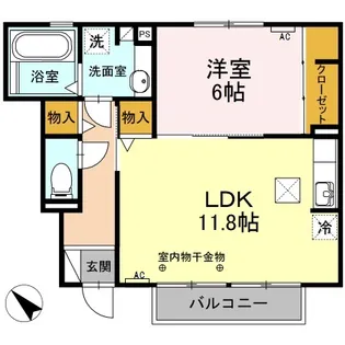 WIT(ウィット)【1階】の間取り