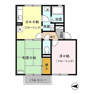 エーデルハイムひかり【2階】の間取り