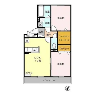 パストラルKー3【3階】の間取り