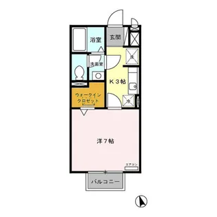 サン リーフ T【1階】の間取り