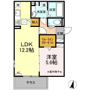 ルピナス【1階】の間取り