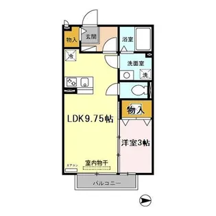 チェリー アベニュー【102号室】の間取り