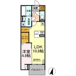 DIOSPERSIMMON長泉 I棟【3階】の間取り