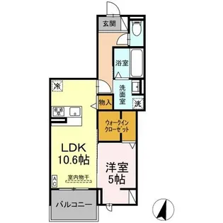 DiosPersimmon長泉 I棟【2階】の間取り
