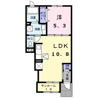 スマイル【1階】の間取り