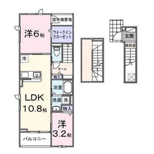 シャノワールN【3階】の間取り