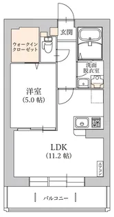 ルリアン【4階】の間取り