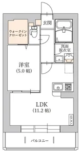 ルリアン【4階】の間取り