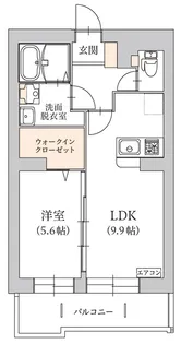 ルリアン【1階】の間取り