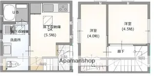 ニュクス【1号室】の間取り