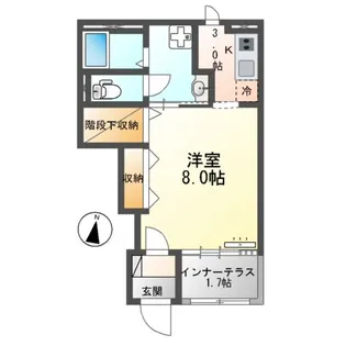 SERENO K (セレーノケイ)【1階】の間取り