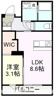 マンハッタンパレス【3階】の間取り