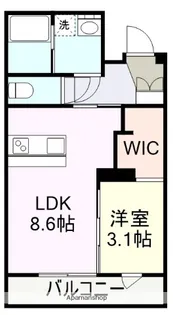 マンハッタンパレス【2階】の間取り
