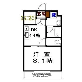 BEST HOUSE華【3階】の間取り