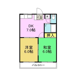 ストークハウスS【1階】の間取り