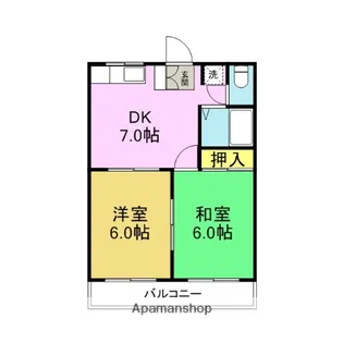 ストークハウスS【3階】の間取り