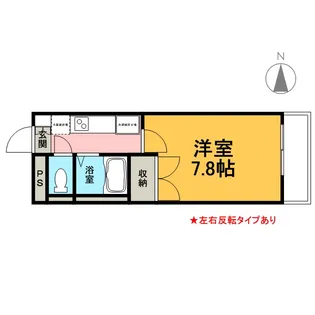アレックスK【1階】の間取り