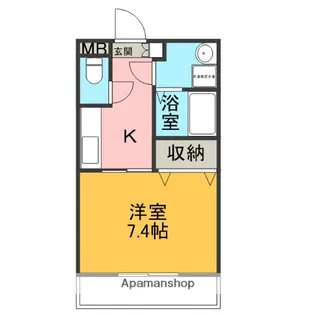 MOSガーデンⅡ【2階】の間取り