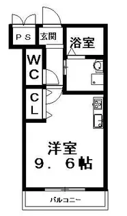 フロレスタ【1階】の間取り