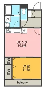 パレ・ソレイユ【4階】の間取り