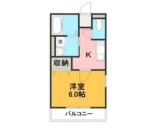 アンジェⅢ【202号室】の間取り