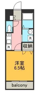 ファーストパーシモン【4階】の間取り