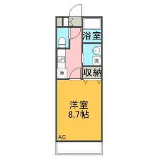 セルカ・セレッソ【1階】の間取り