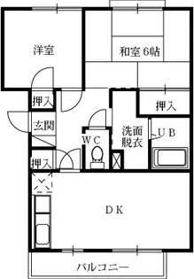 リヴィエールヤサキ【301号室】の間取り