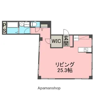 オスト三島【3階】の間取り