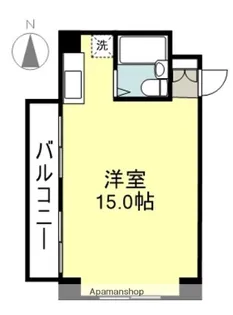 サザンカルナ【3階】の間取り