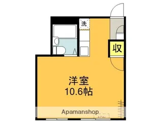 サザンカルナ【1階】の間取り