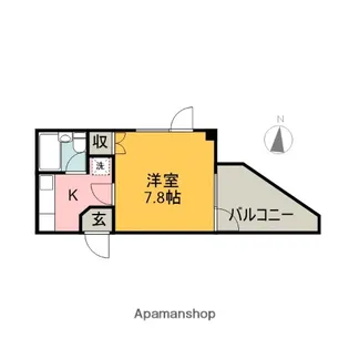 藤ビルⅤ【303号室】の間取り