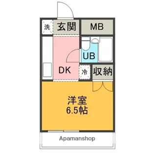 ラークマンション【303号室】の間取り