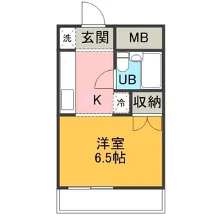 ラークマンション【3階】の間取り