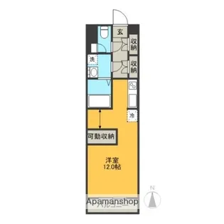 サンブリエ【2階】の間取り