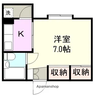 ドミール・カミ【2階】の間取り