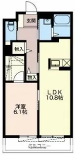 BEREOオリエンス【3階】の間取り