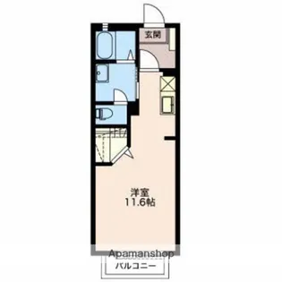 シャルマン エス【2階】の間取り